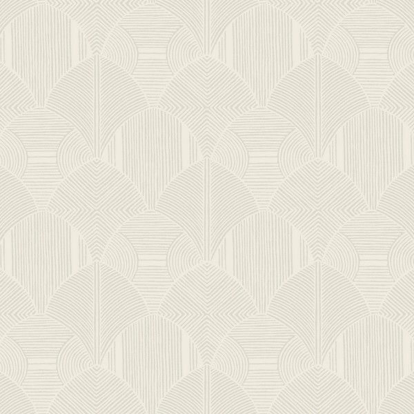Meyberg Ivory Geometric Wallpaper