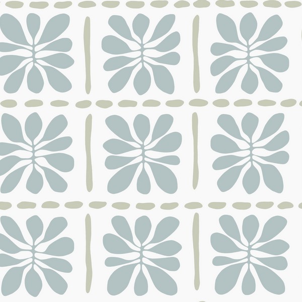 Mimosa Fleur Mineral Wallpaper