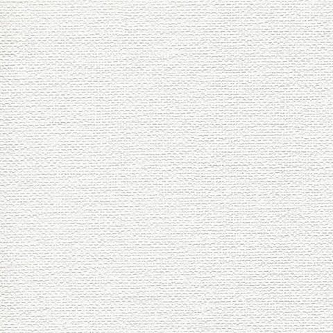 Minehan White Knit Texture Woven Paintable Wallpaper