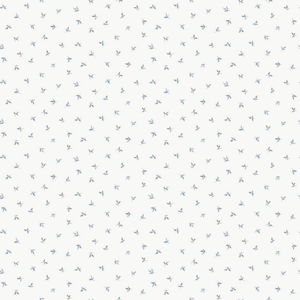 GN2571 York Woodnote Floral Canopy Wallpaper - Linen – US