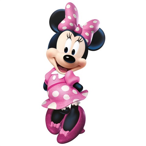 Minnie Bow-Tique Peel & Stick Giant Wall Decal