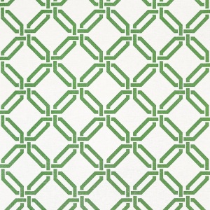 Miramar Way Green Wallpaper