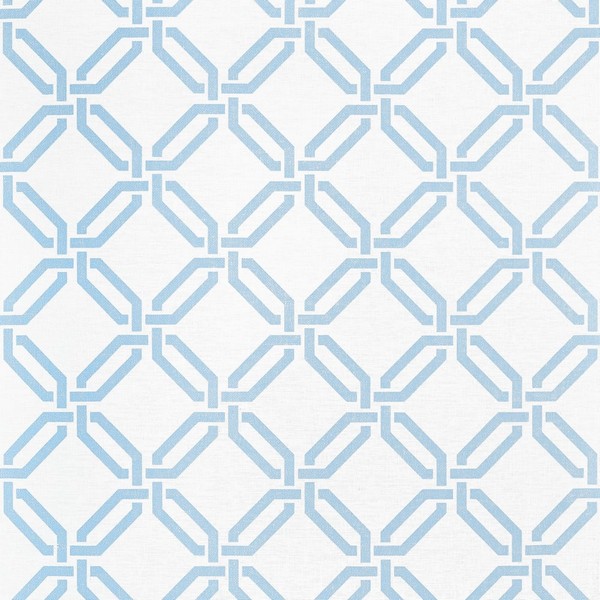 Miramar Way Light BLue Wallpaper