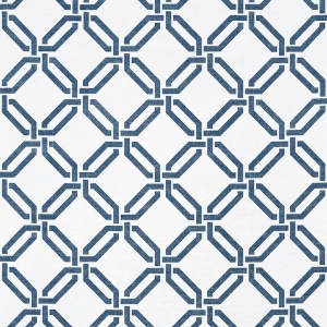 Miramar Way Navy Wallpaper