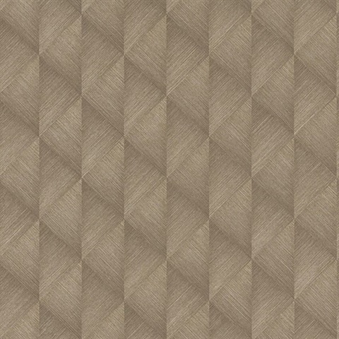 Miro Brown Geo Wallpaper
