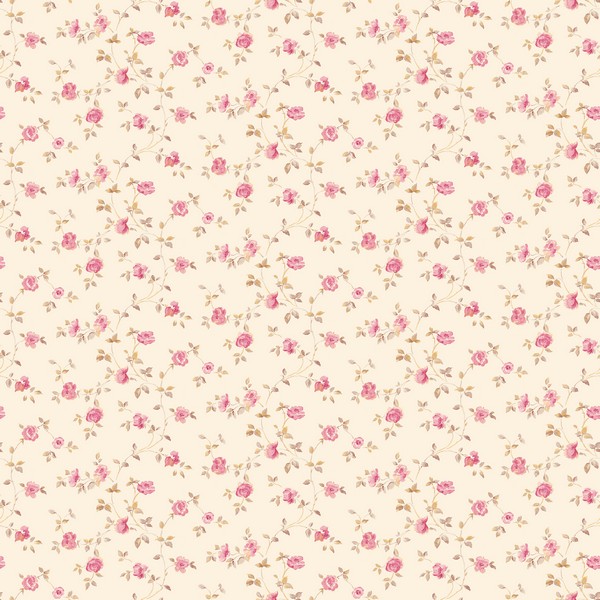 Modern Rose Trail Wallpaper