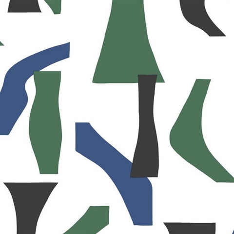 Modernist Peel and Stick Wallpaper