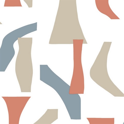 Modernist Peel and Stick Wallpaper