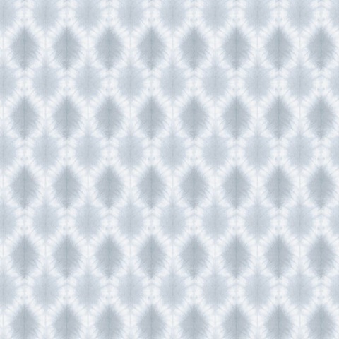 Mombi Light Blue Diamond Shibori Wallpaper