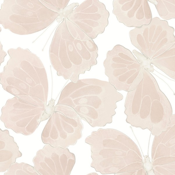 Monarch Pink Peel & Stick Wallpaper