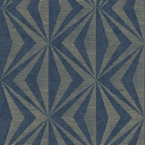 Monge Blue Geometric Wallpaper