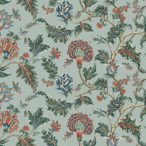 Monroe Teal Wallpaper