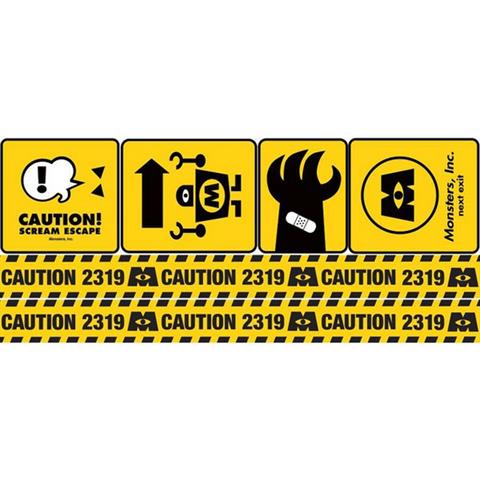Monsters, Inc. Caution Signs Giant