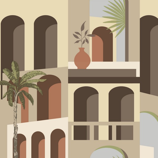 Monte Vista Sunstone Wallpaper