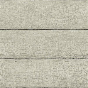 Morgan Grey Distressed Wood Wallpaper