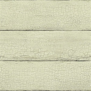 Morgan Mint Distressed Wood Wallpaper