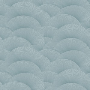 Morning Shell Blue Wallpaper