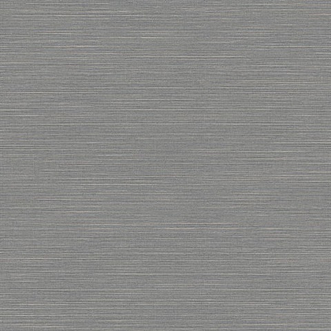 Moroccan Charcoal Sisal Texture Wallpaper