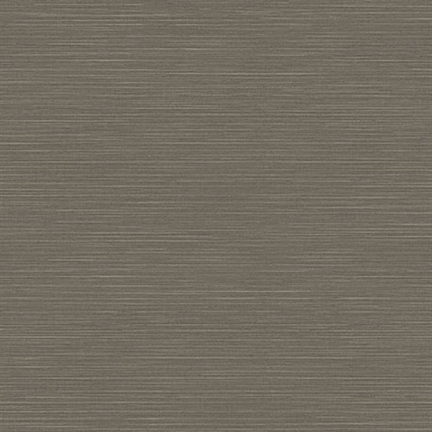 Moroccan Dark Brown Sisal Texture Wallpaper