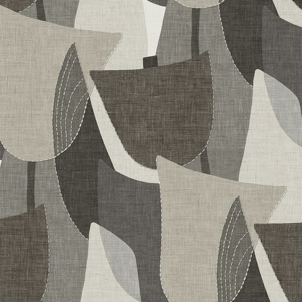 Mosley Tulips Pebble Wallpaper