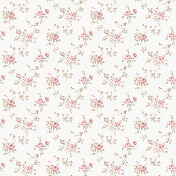 Multi Floral Trail Wallpaper