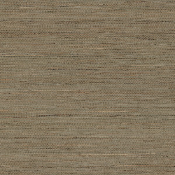 Multicolored Hemp Charcoal Grasscloth Wallpaper