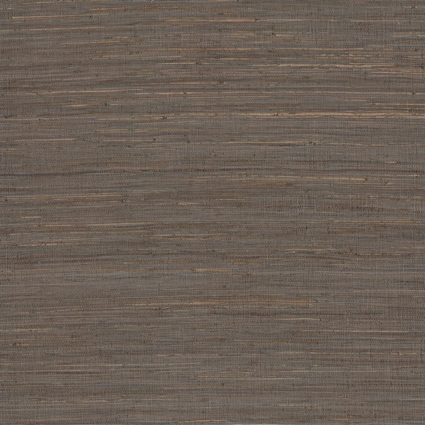 Multicolored Hemp Eggplant Grasscloth Wallpaper