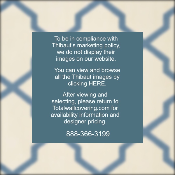 Myanmar Trellis Navy Wallpaper