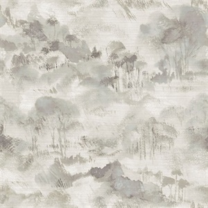 Nara Grey Toile Wallpaper