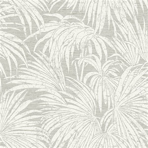 Neutral Cassava Palm Peel & Stick Wallpaper
