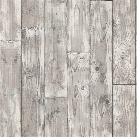 Niantic Blue Drift Wood Wallpaper