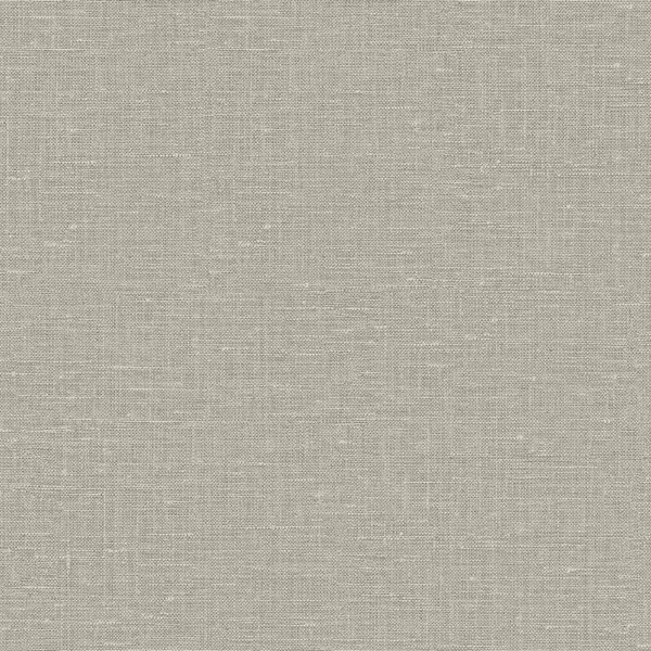 Nomi Taupe Faux Linen Wallpaper