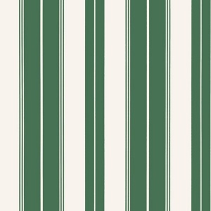 Norfolk Stripe Green Wallpaper