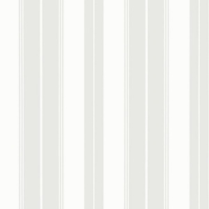 Norfolk Stripe Grey Wallpaper