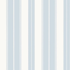 Norfolk Stripe Light Blue Wallpaper