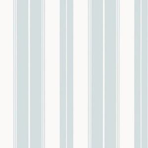 Norfolk Stripe Spa Blue Wallpaper