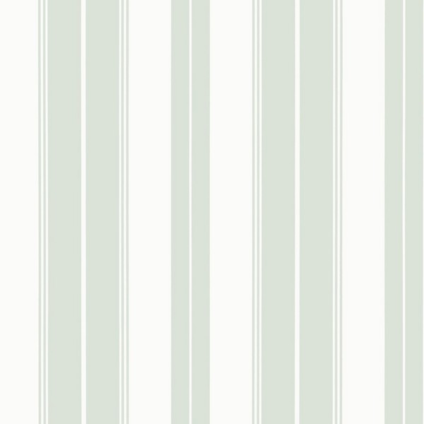 Norfolk Stripe Willow Wallpaper