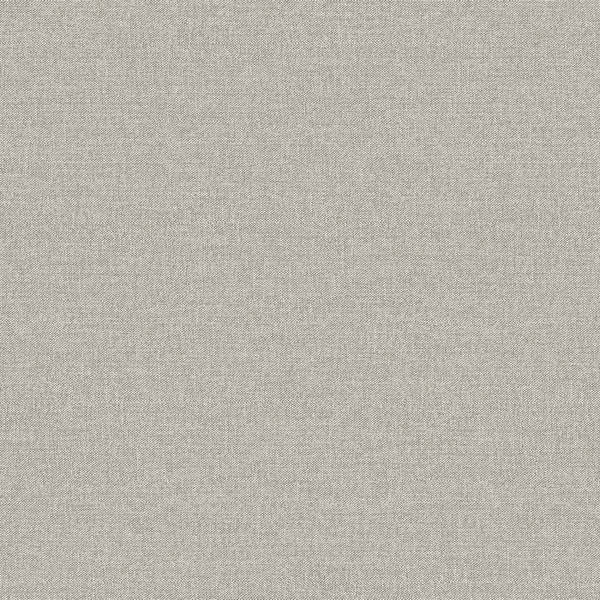 Normandy Smoky Beige Faux Linen Wallpaper