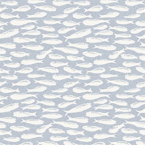 Nunkie Denim Sardine Wallpaper