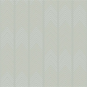 Nyle Light Grey Chevron Stripes Wallpaper