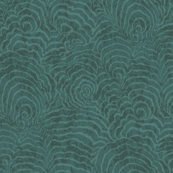 Ocean Jasper Teal Wallpaper