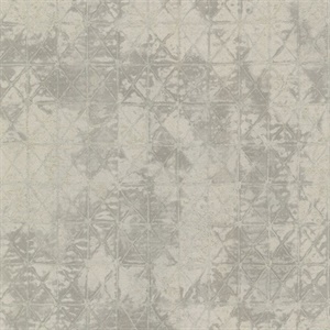 Odell Silver Antique Tiles Wallpaper