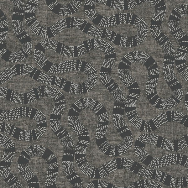 Ophidia Black Wallpaper