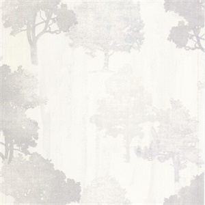 Opuntia Cream Tree Silhouettes Wallpaper