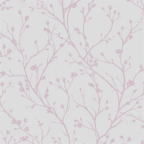 Orchis Lavender Flower Branches Wallpaper
