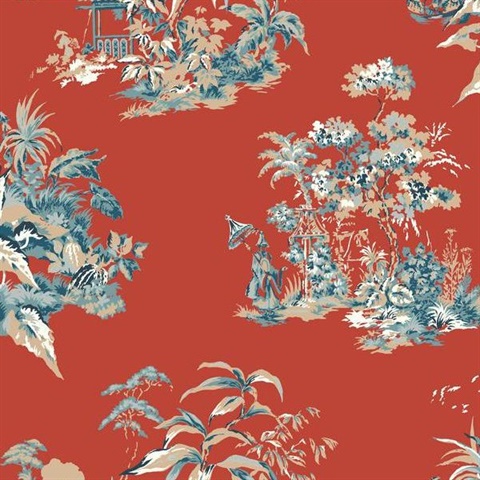 Oriental Scenic Wallpaper