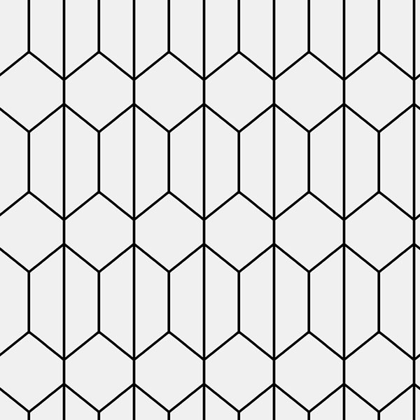 Orson White Trellis Wallpaper