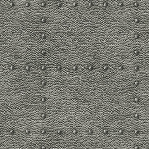Otto Pewter Hammered Metal Wallpaper