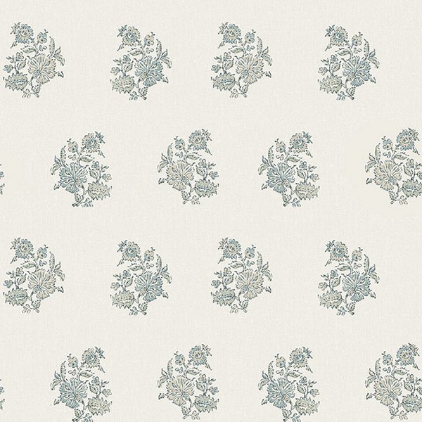 Overbrook Sage Bouquet Toss Wallpaper