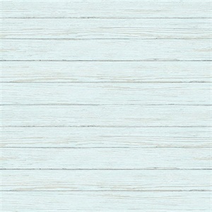 Ozma Aqua Wood Plank Wallpaper